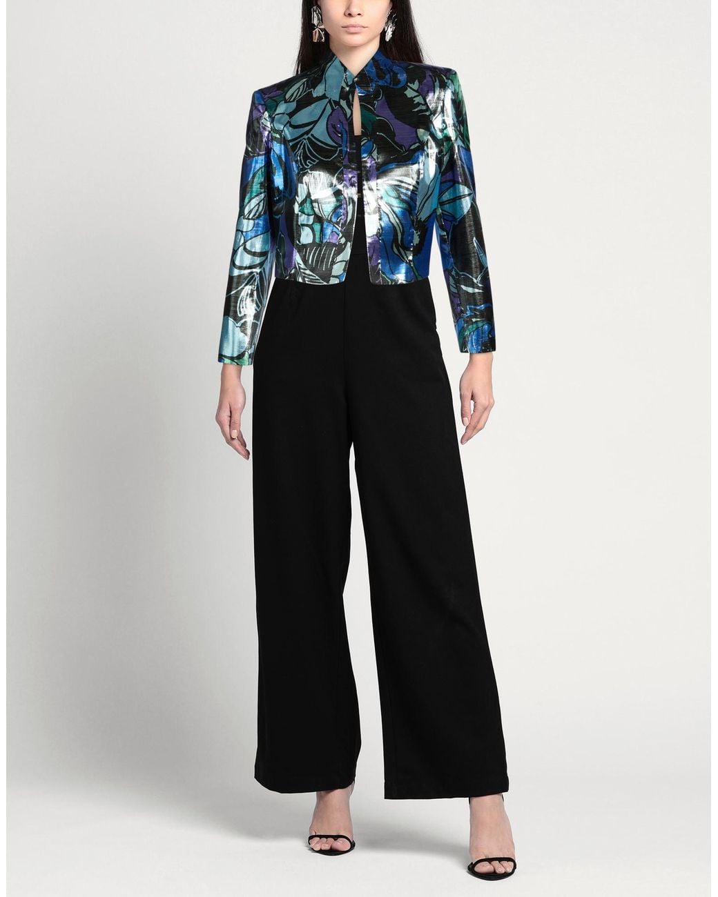 Camilla Blue Jacket Polyester