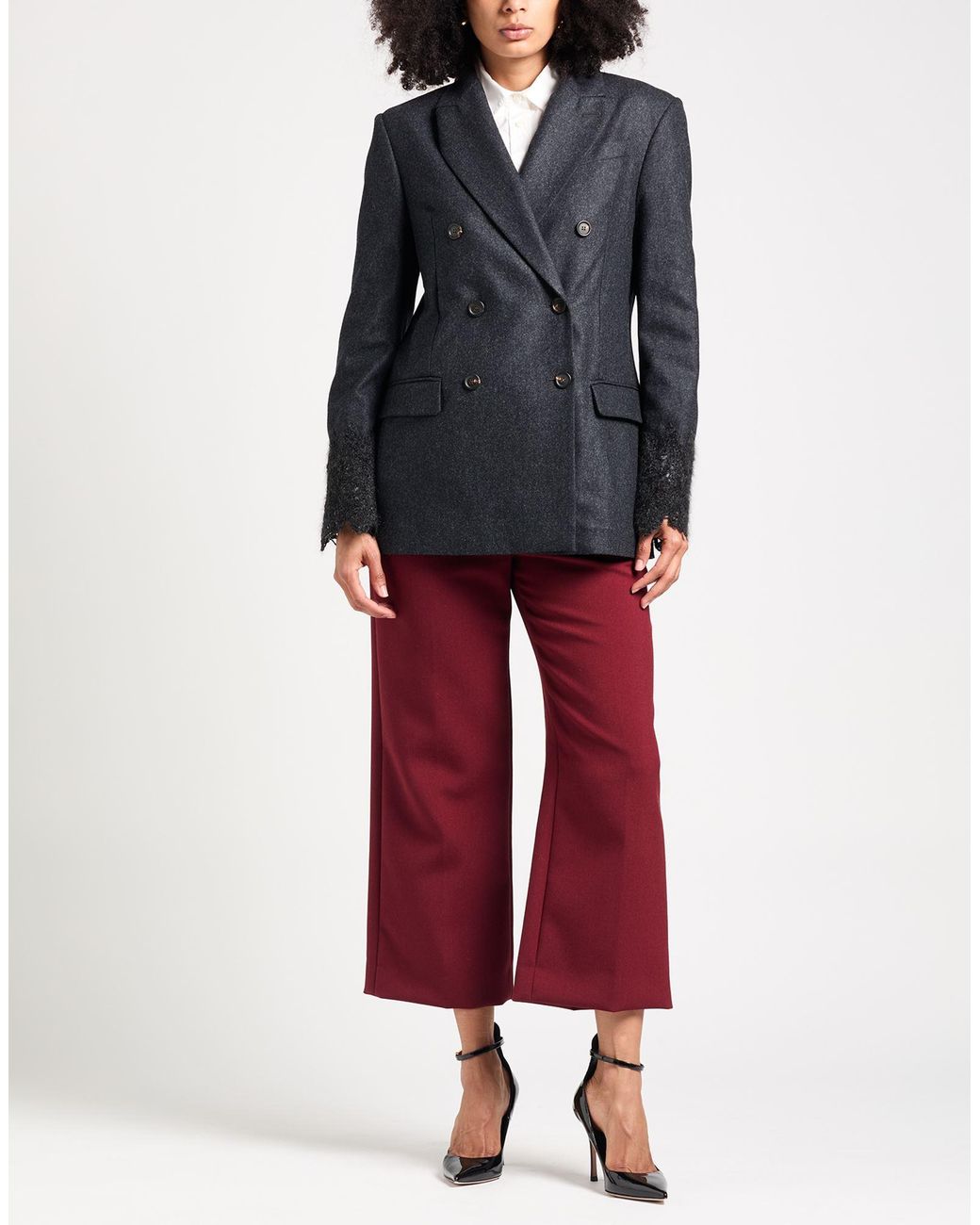 Brunello Cucinelli Blue Blazer Virgin Wool