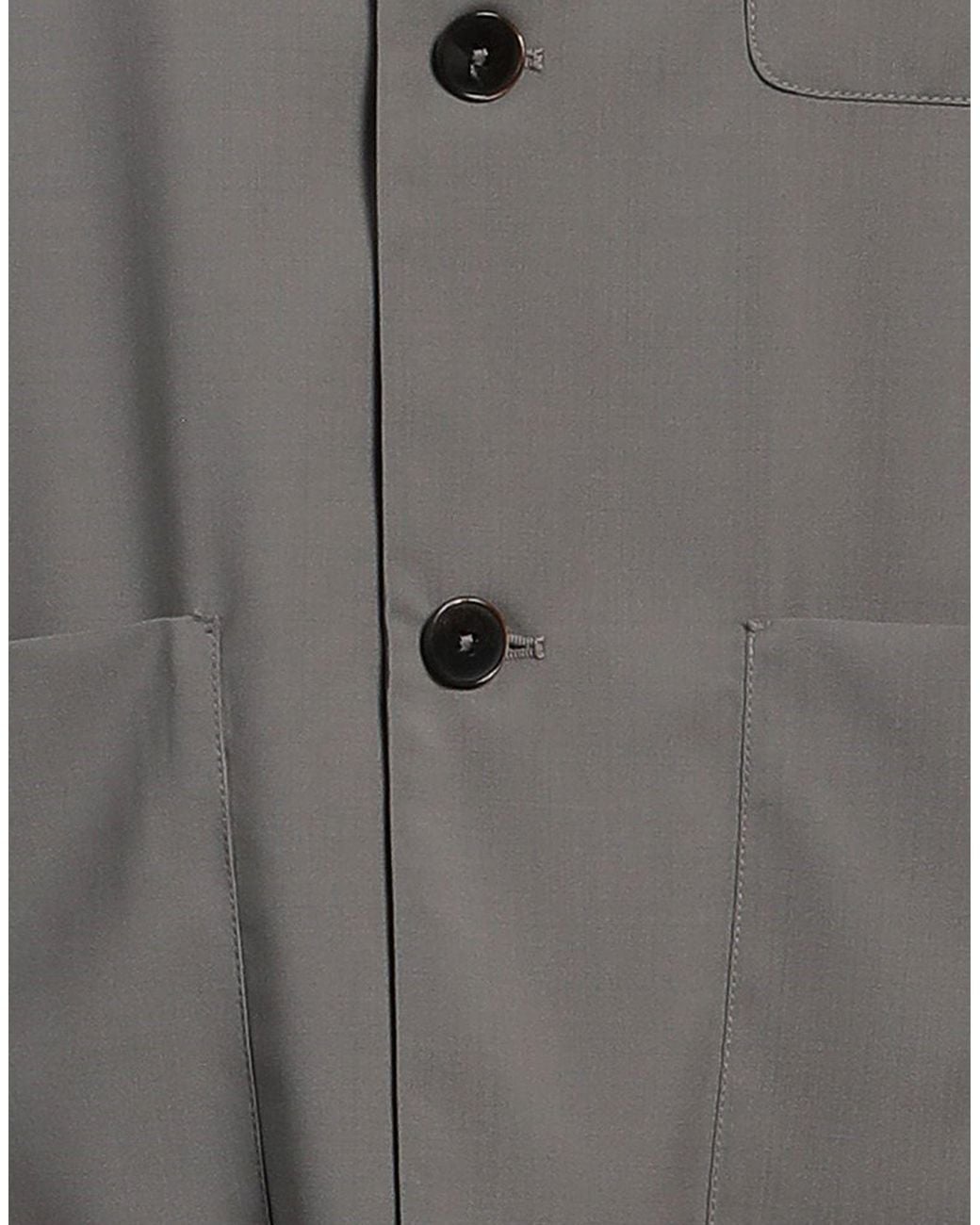 Barena Gray Jacket Virgin Wool for men