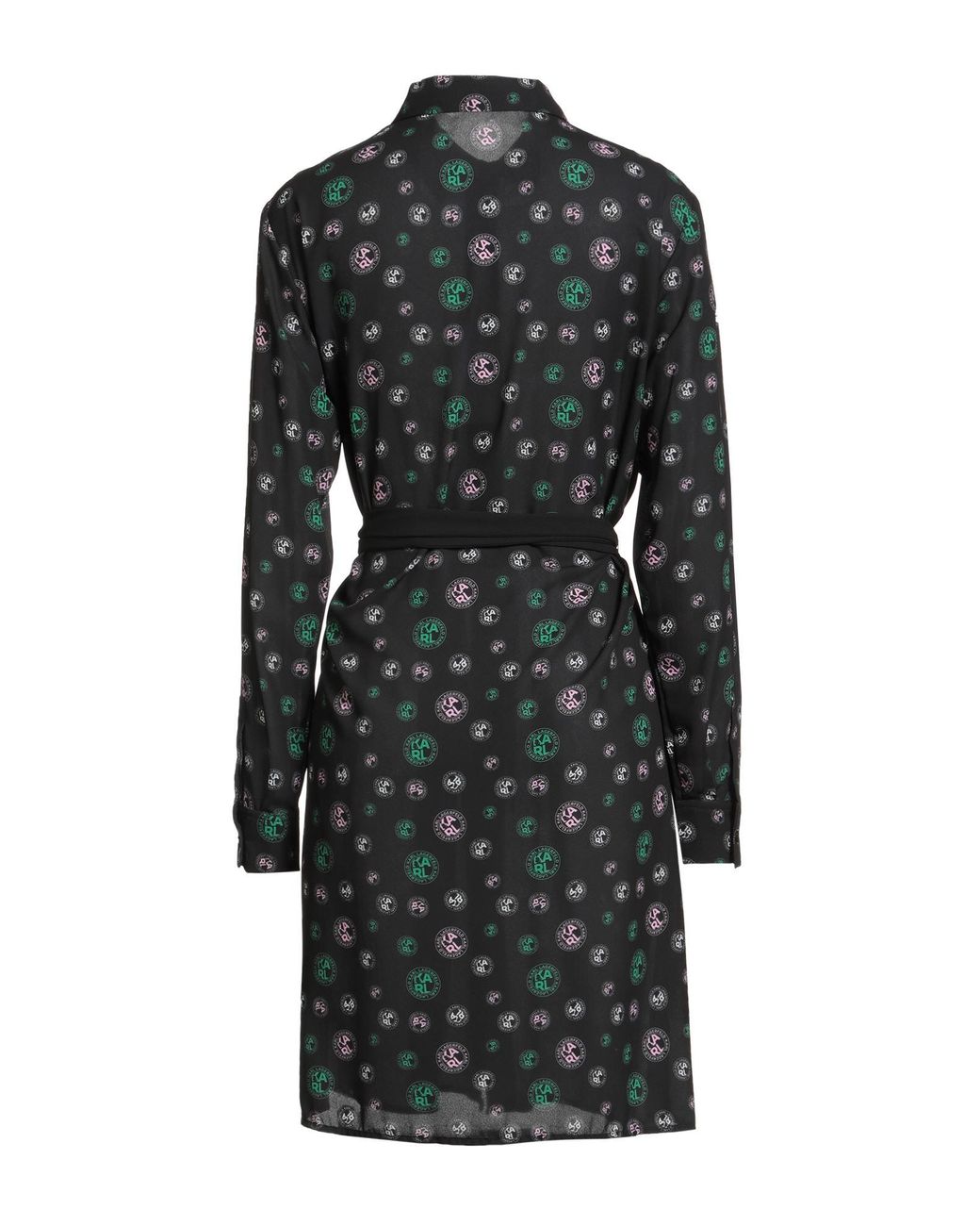 Karl Lagerfeld Black Midi Dress