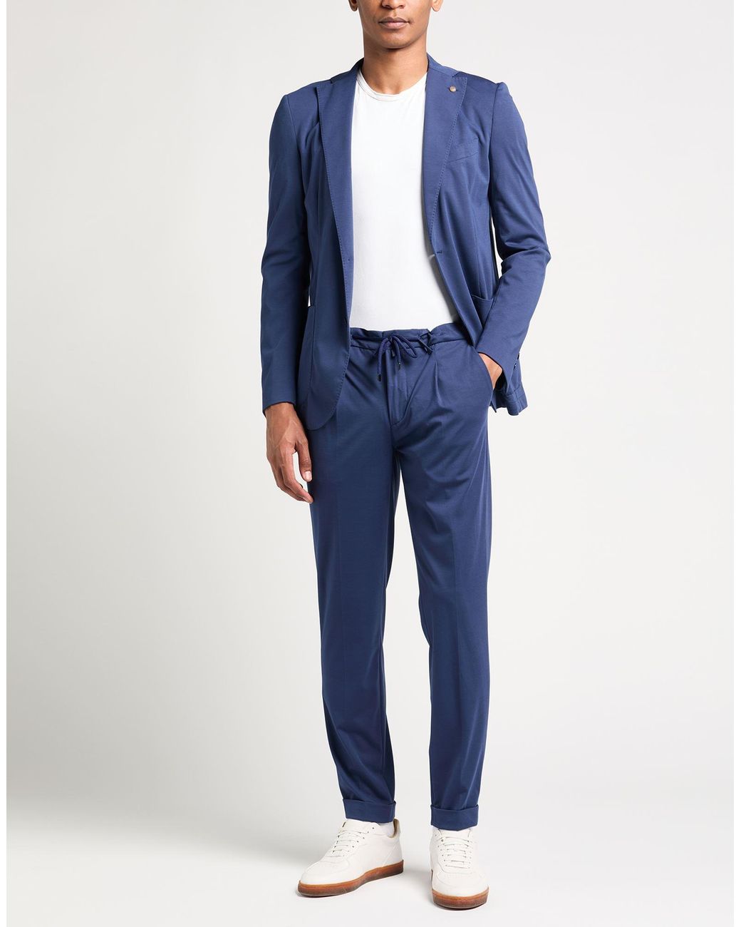 Barbati Blue Suit for men