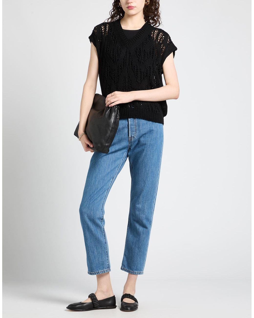 Pullover di Gran Sasso in Black