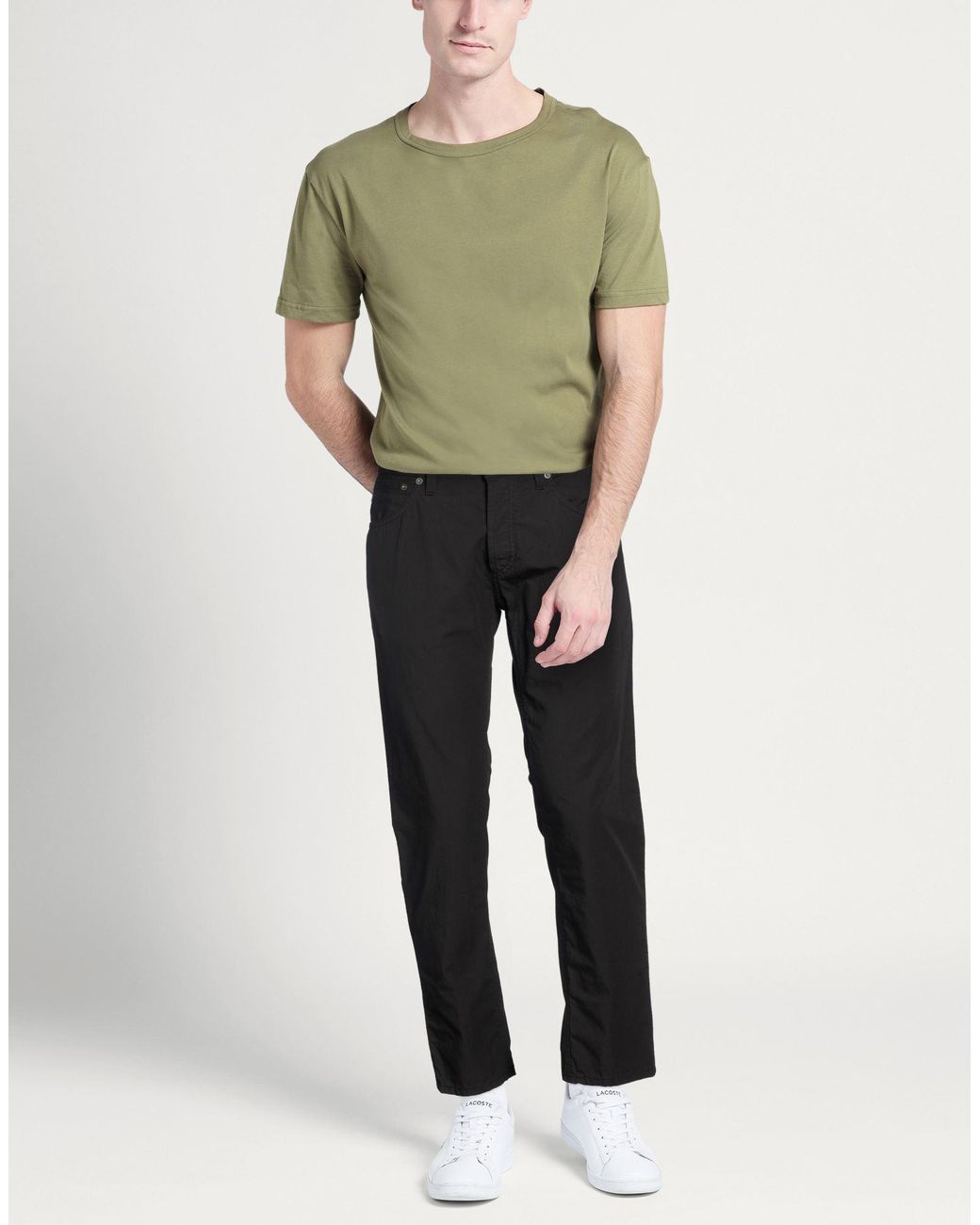 Dondup Black Pants for men