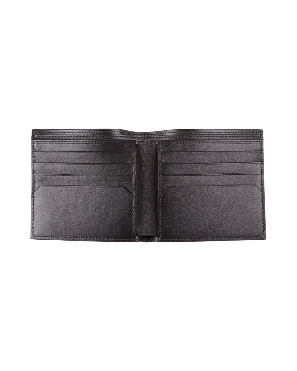 Bally Gray Wallet Leather for men