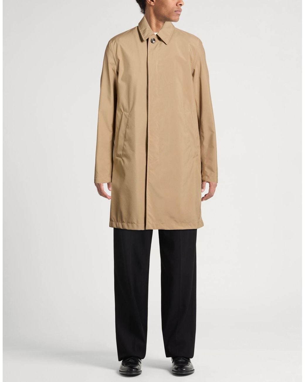 Herno Natural Overcoat & Trench Coat Polyester for men