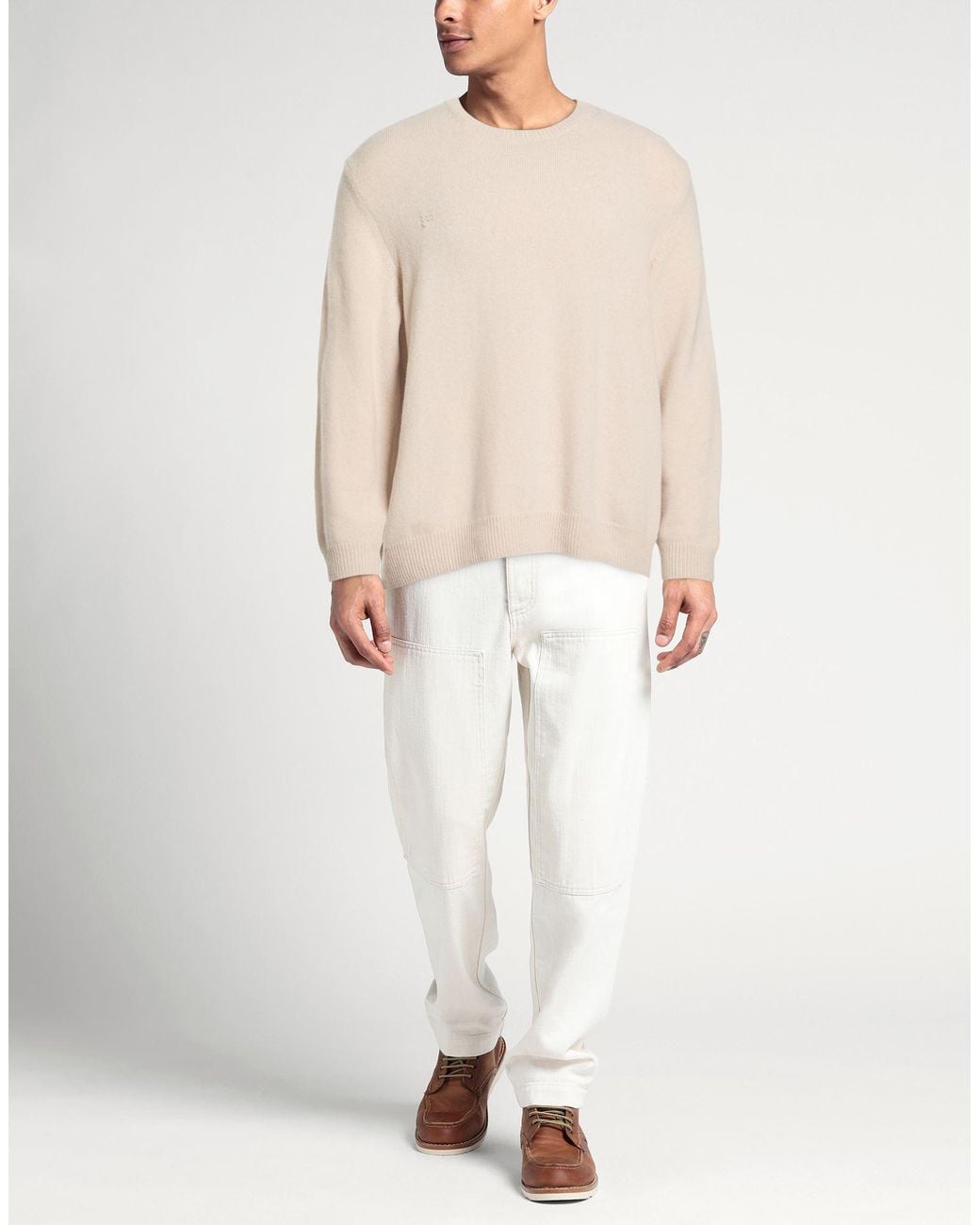 PANGAIA Natural Sweater Cashmere, Recycled Wool for men