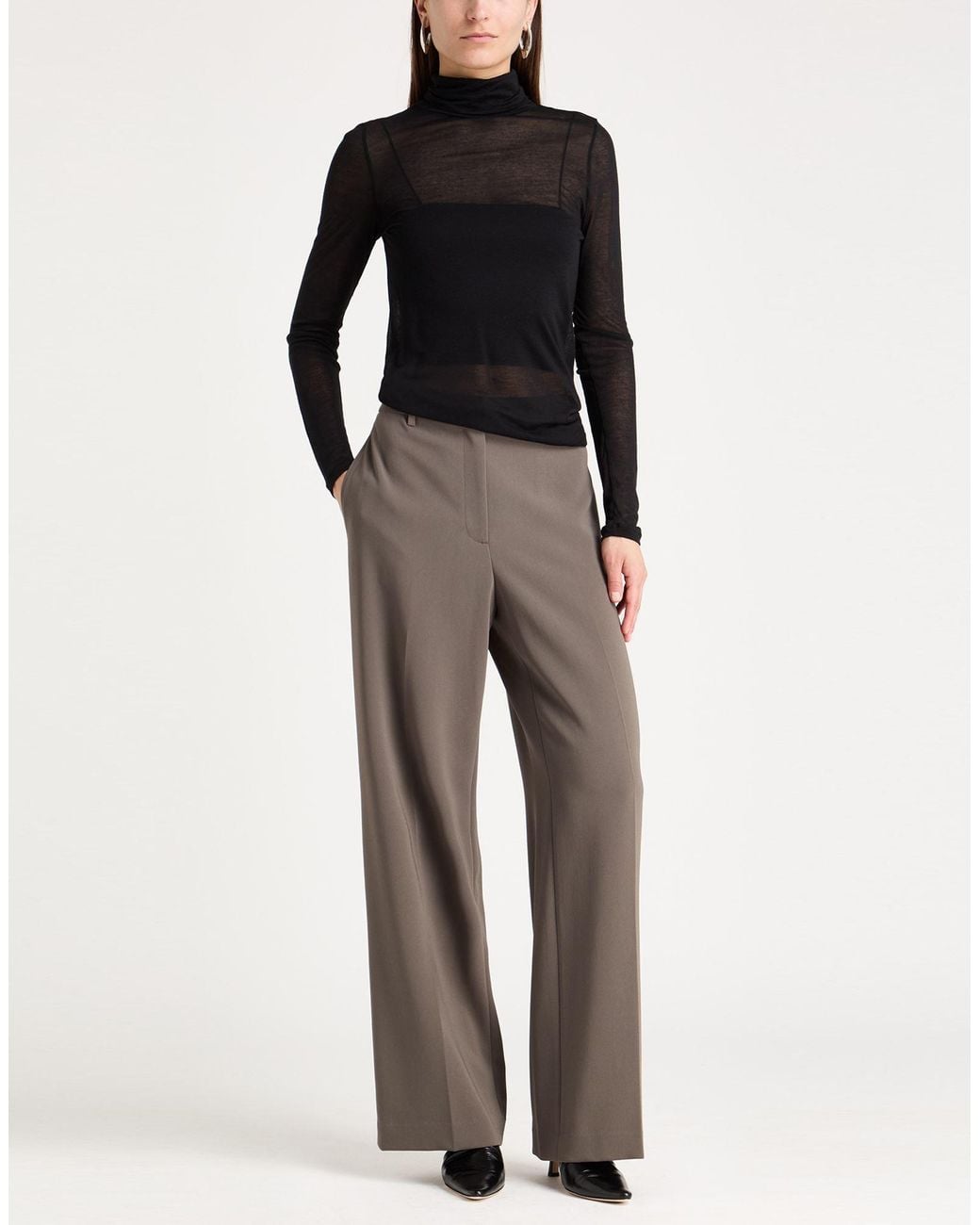 Majestic Filatures Black T-Shirt Modal, Cashmere