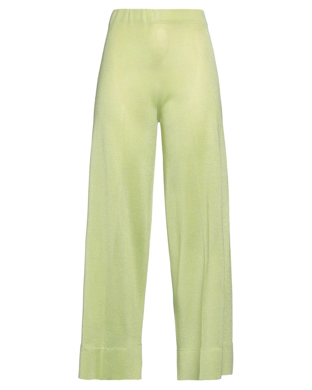 Circus Hotel Green Pants Viscose, Polyester, Polyamide