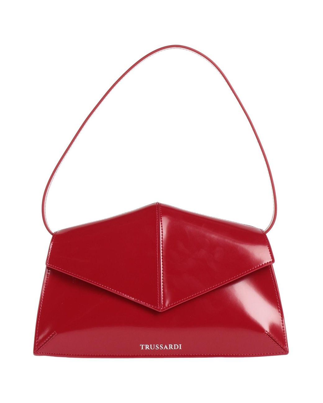 Trussardi red bag sale