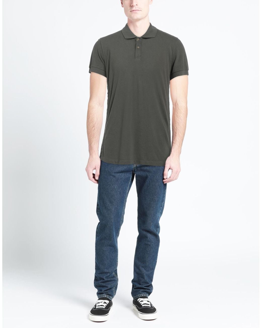Bikkembergs Gray Polo Shirt for men