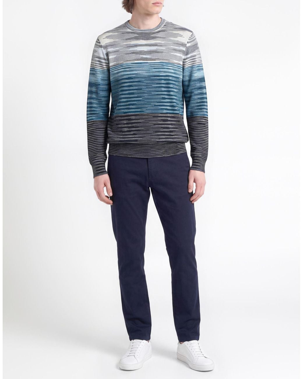 Pullover Missoni pour homme en coloris Blue
