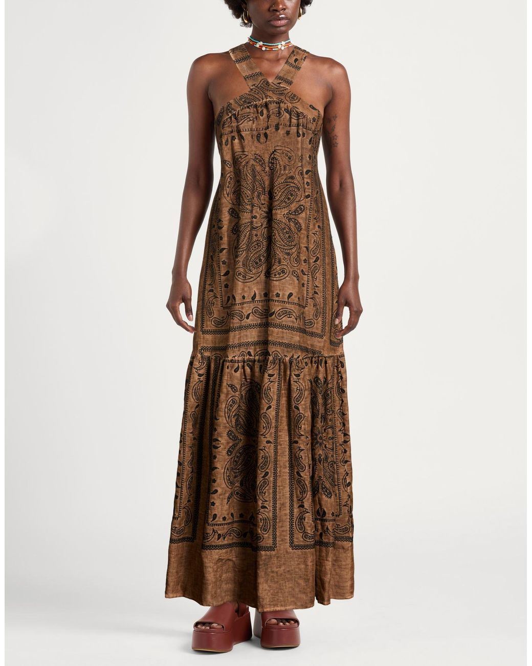 Souvenir Clubbing Maxi Dresses in Brown | Lyst Souvenir Clubbing Maxi Dresses in Brown | Lyst