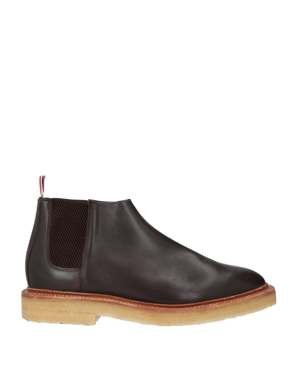 Thom Browne Brown Ankle Boots Leather for men