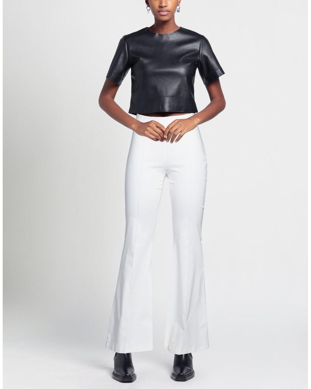 Liviana Conti White Trouser