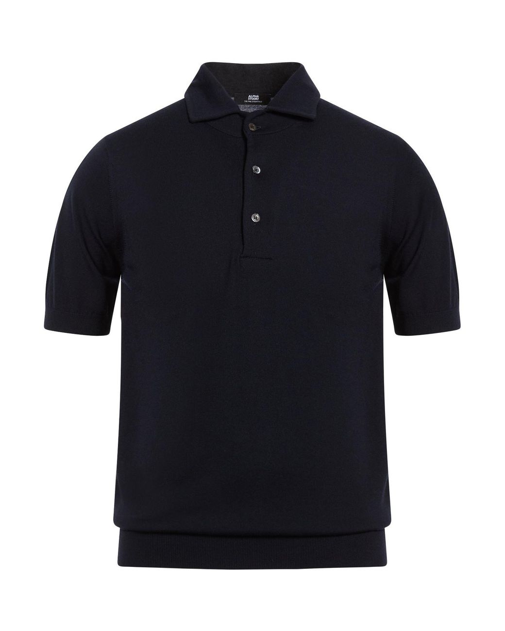 Polo di Alpha Studio in Blue da Uomo
