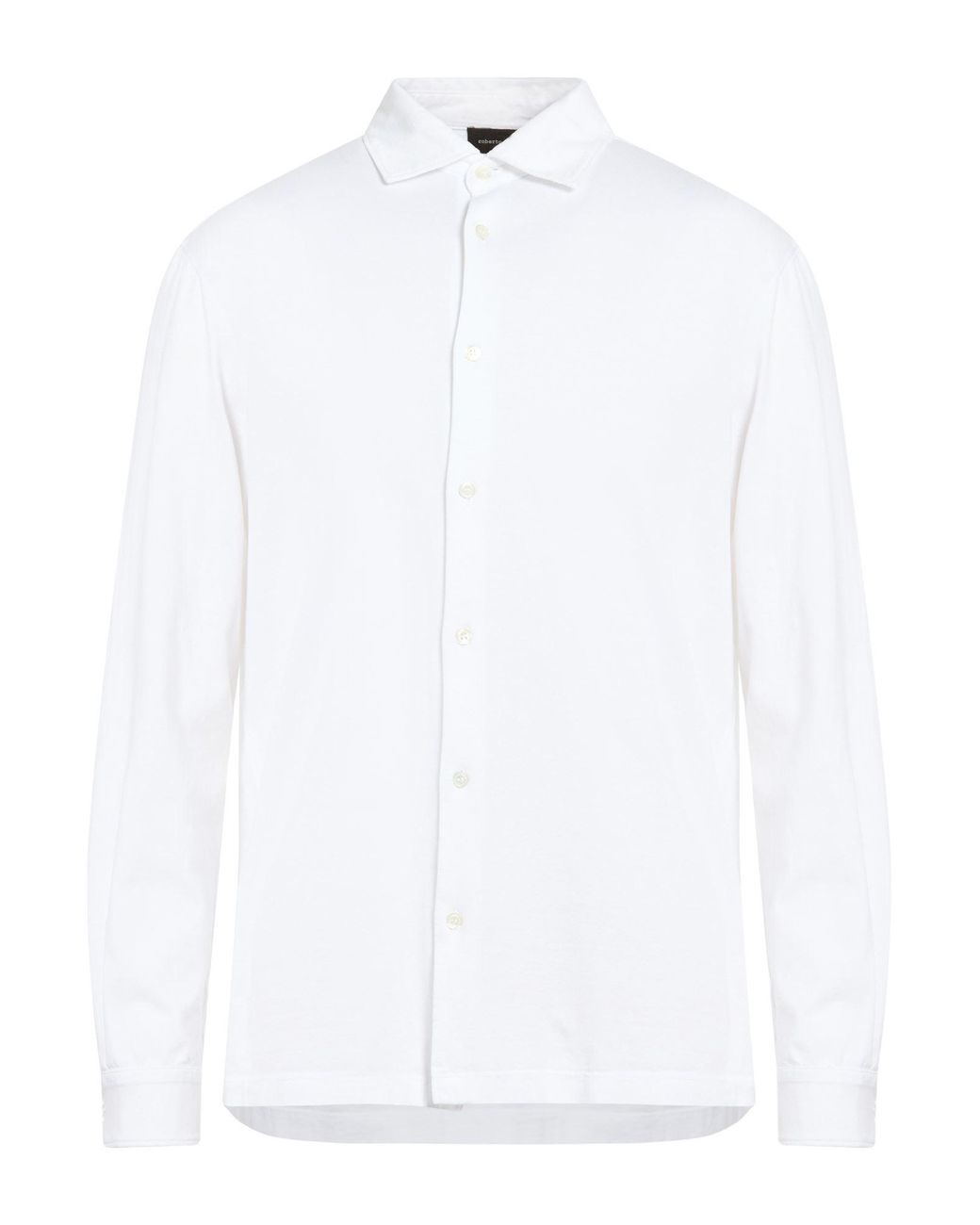 Roberto Collina White Shirt Cotton for men