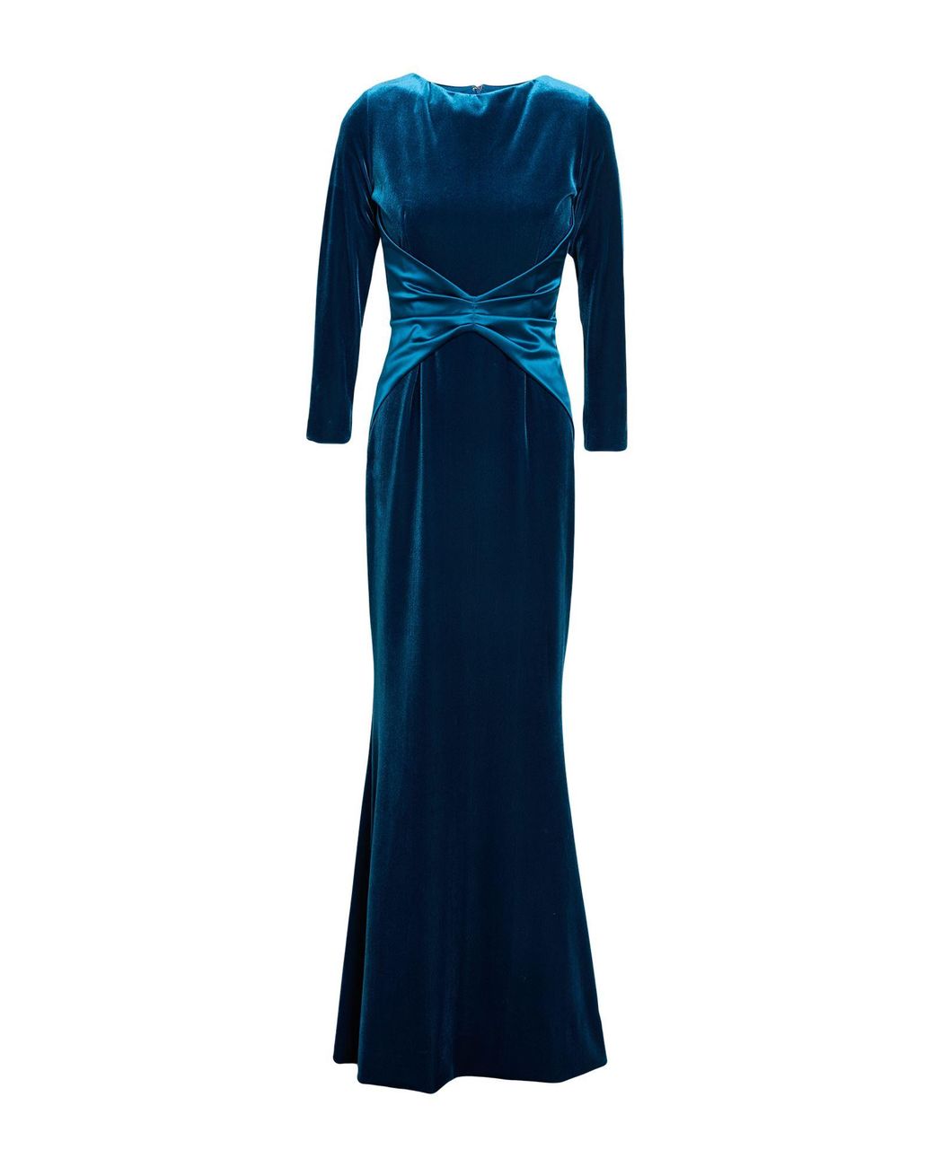La Petite Robe Di Chiara Boni Blue Maxi Dress Polyamide, Elastane