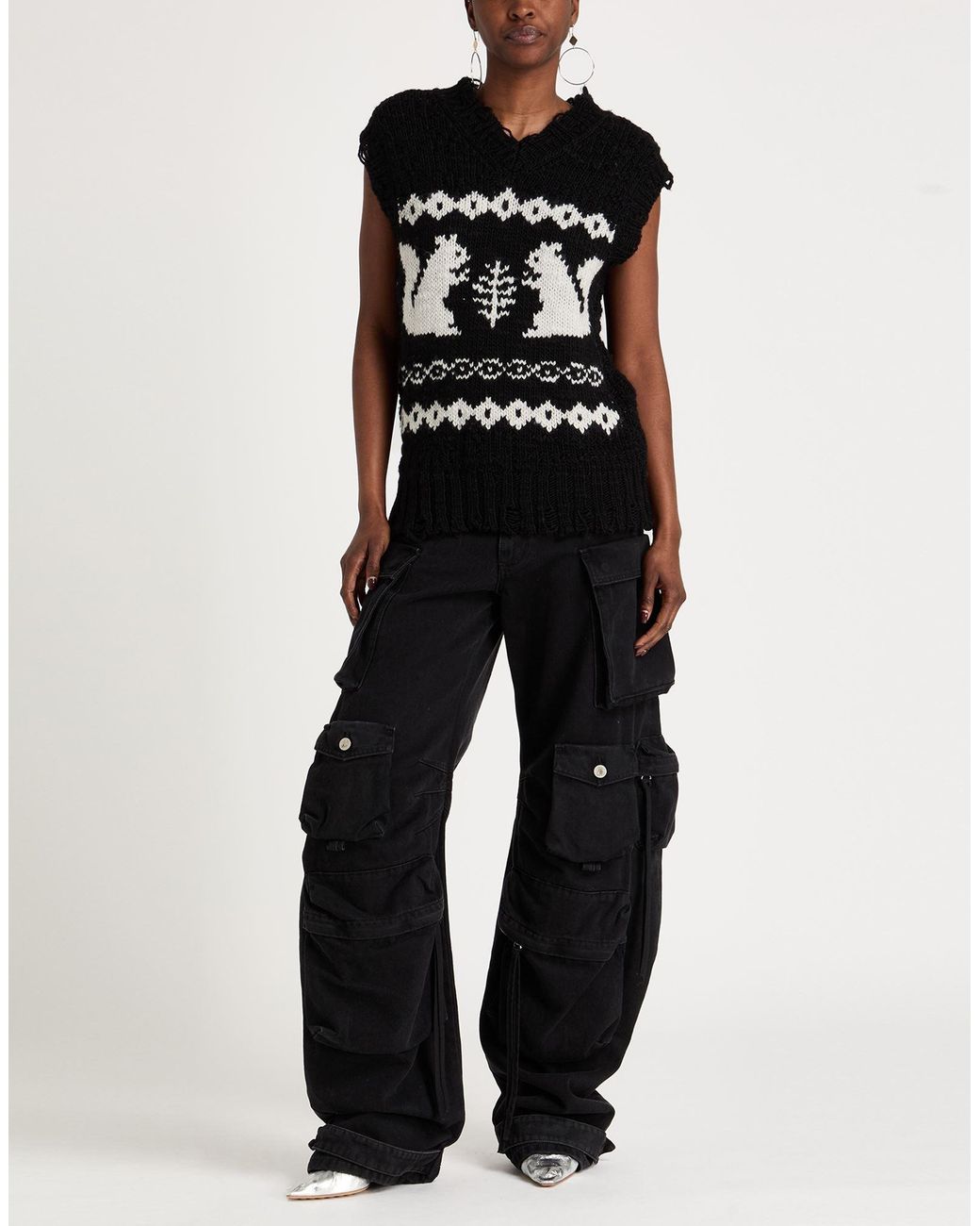 Pullover Acne de color Black