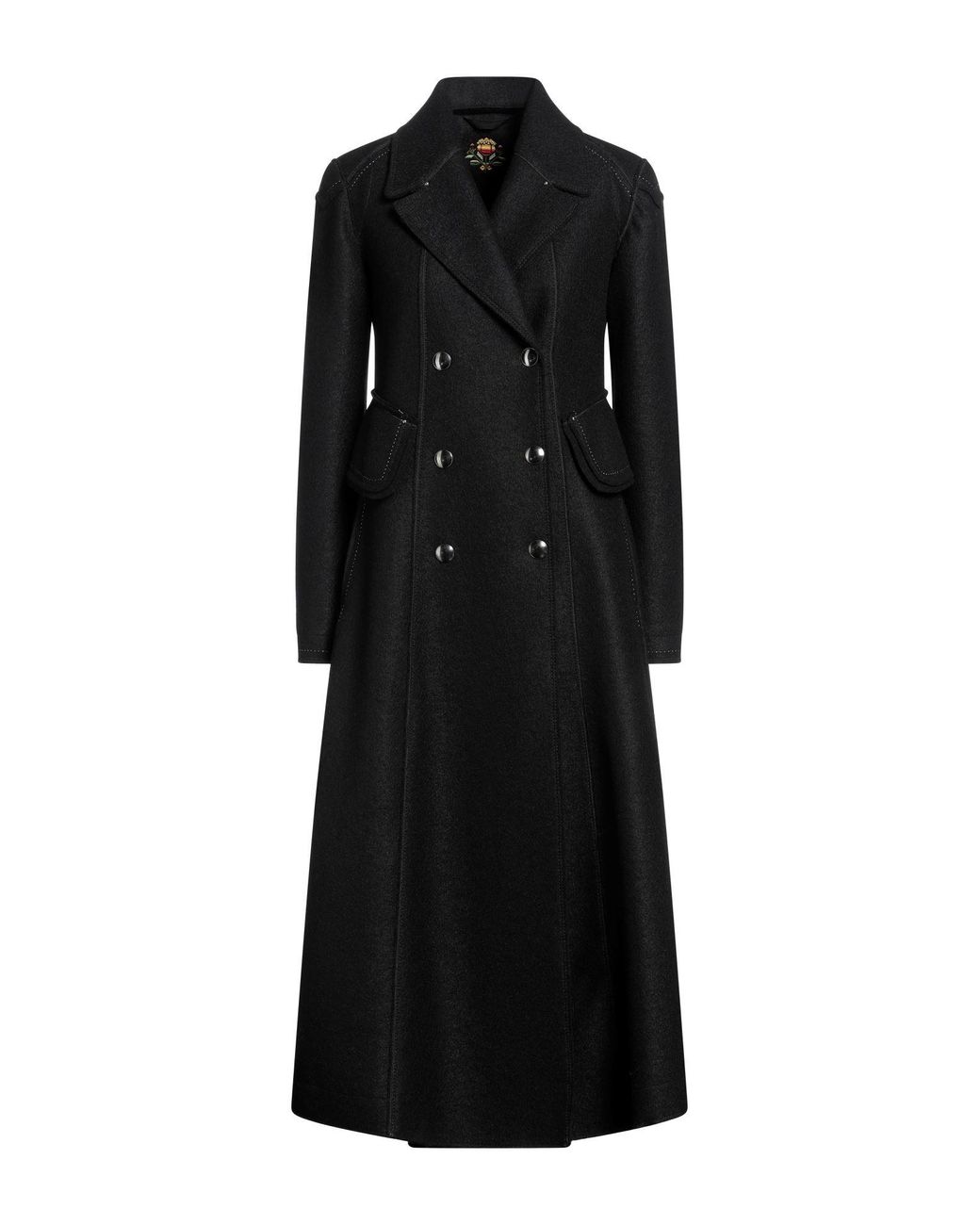 High Coat in Black Lyst