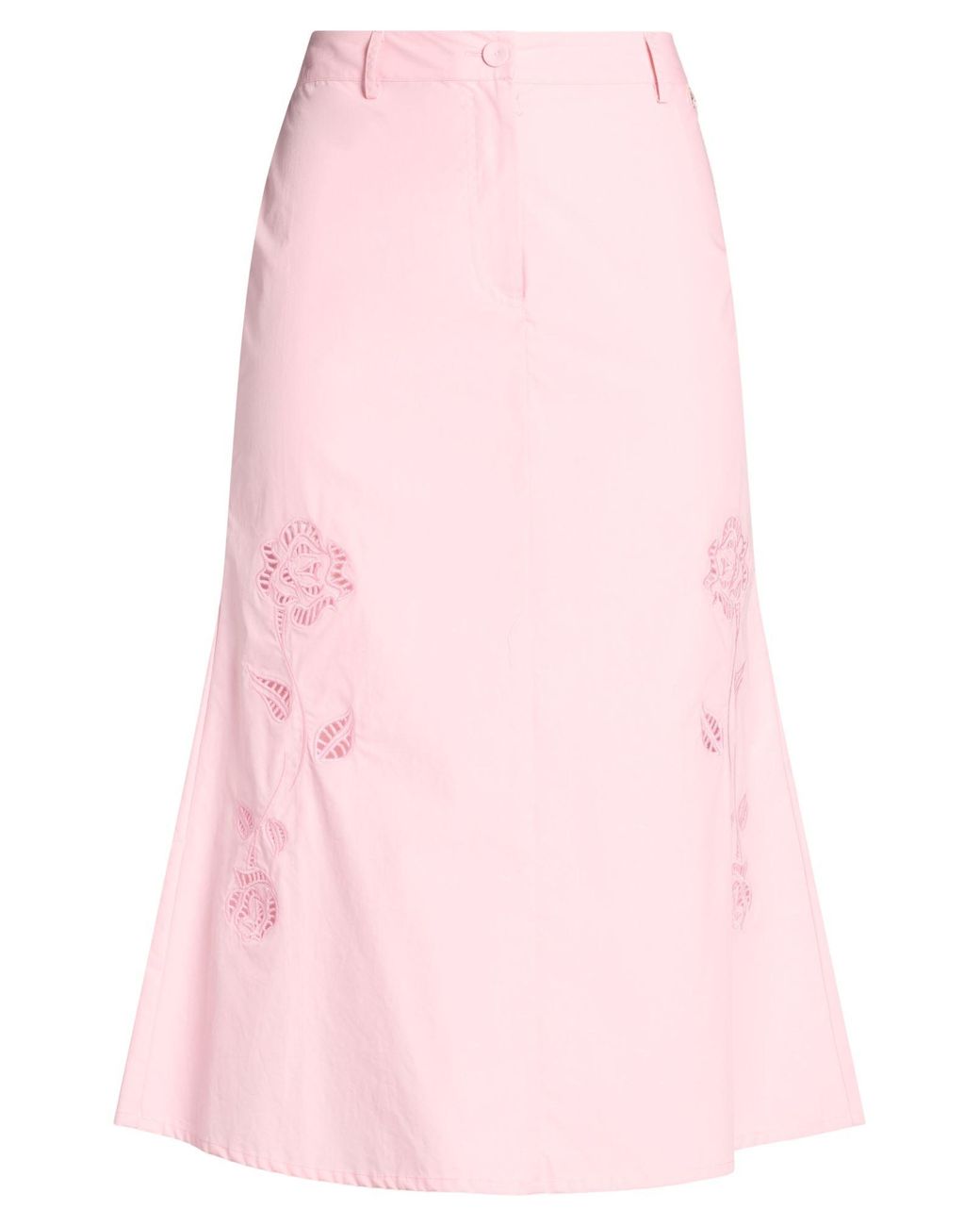 Twinset Pink Midi Skirt