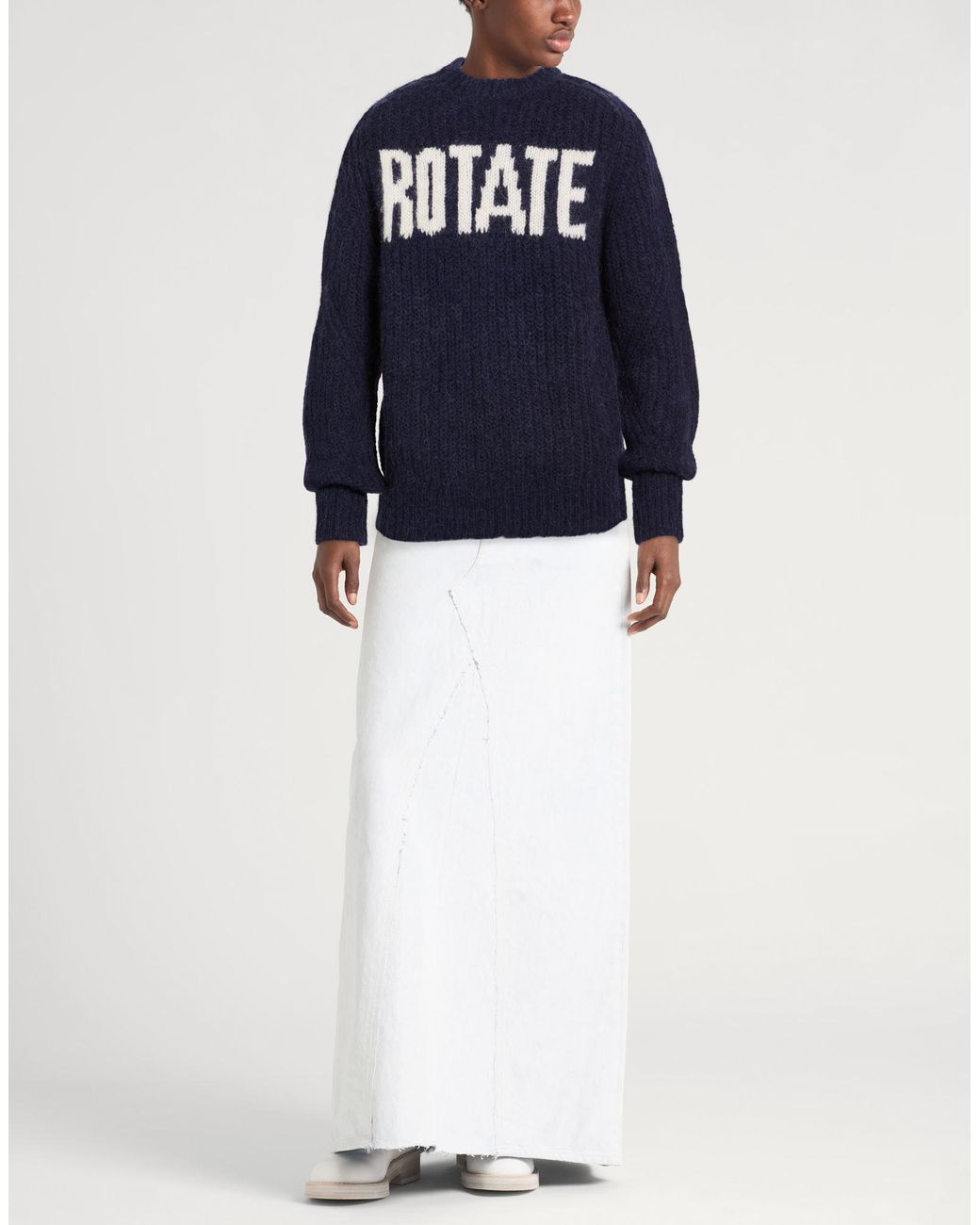 ROTATE BIRGER CHRISTENSEN Blue Pullover