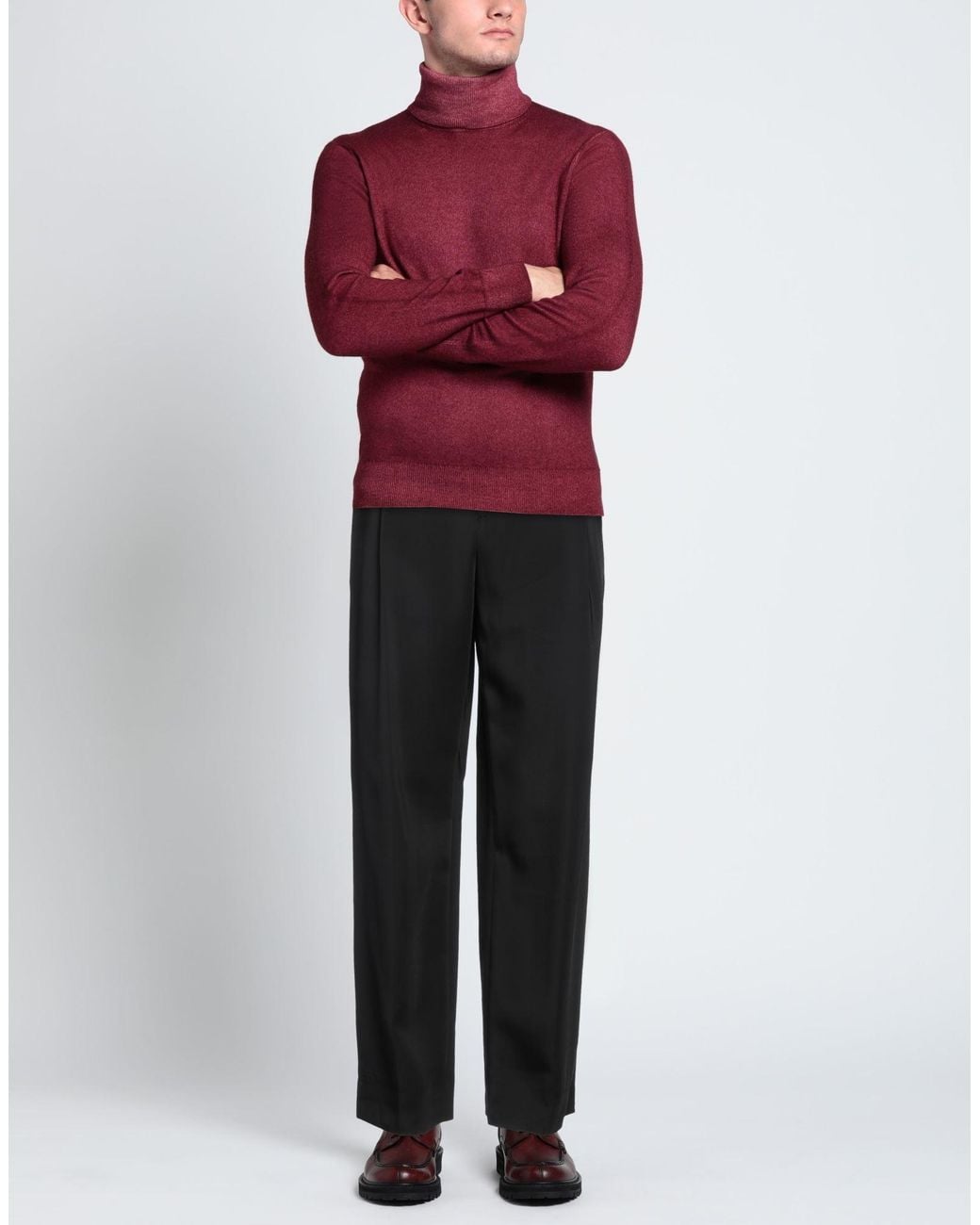 Briglia 1949 Black Pants Viscose, Elastane for men