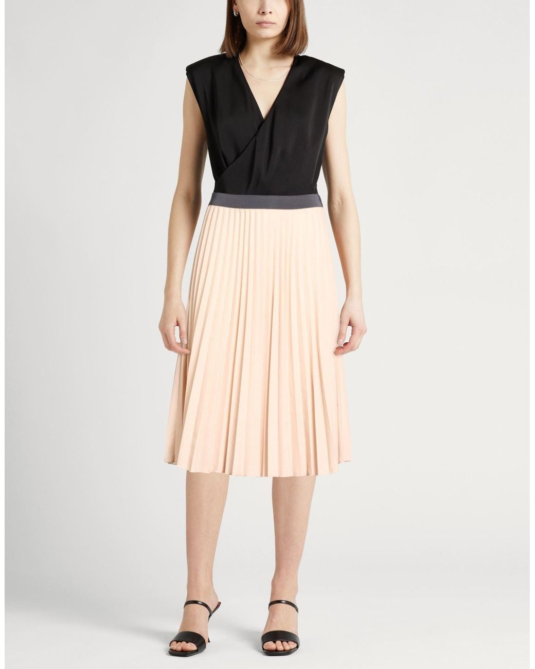 Roberto Collina Natural Midi Skirt