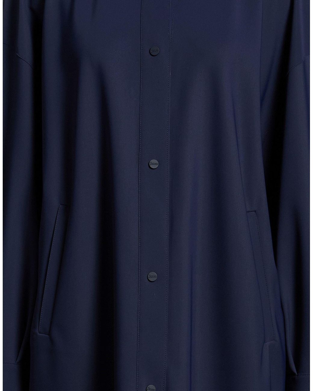 Herno Blue Jacket Polyamide, Elastane