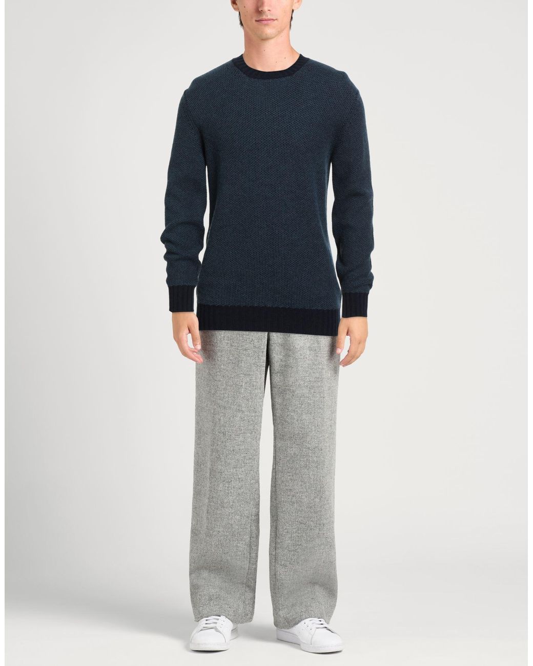 Gran Sasso Blue Jumper for men