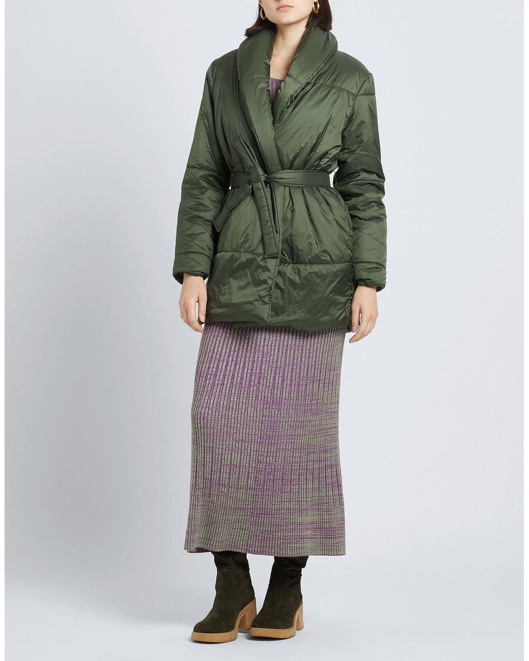 8 by YOOX Green Down Jacket