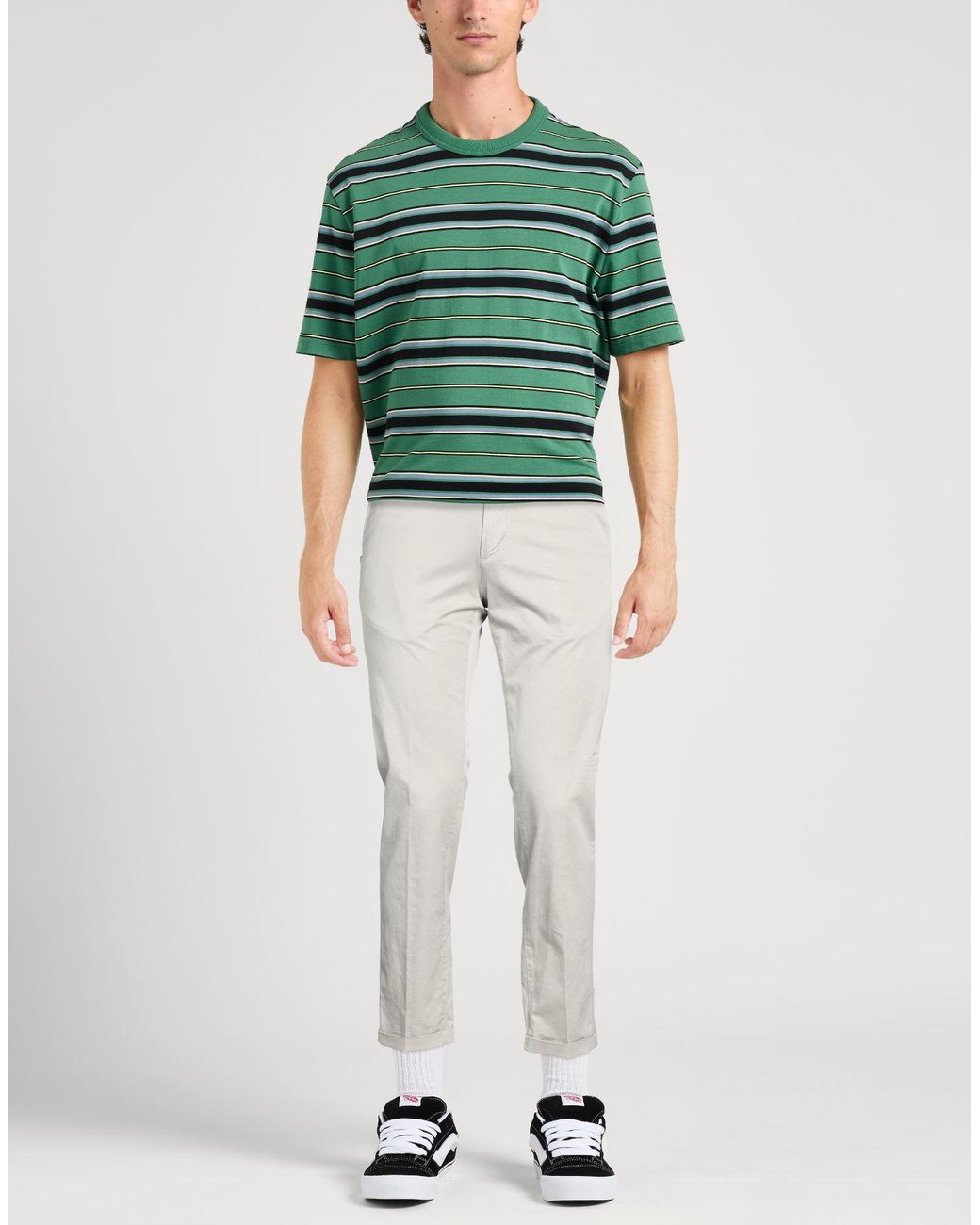 RE_HASH White Light Pants Cotton, Elastane for men