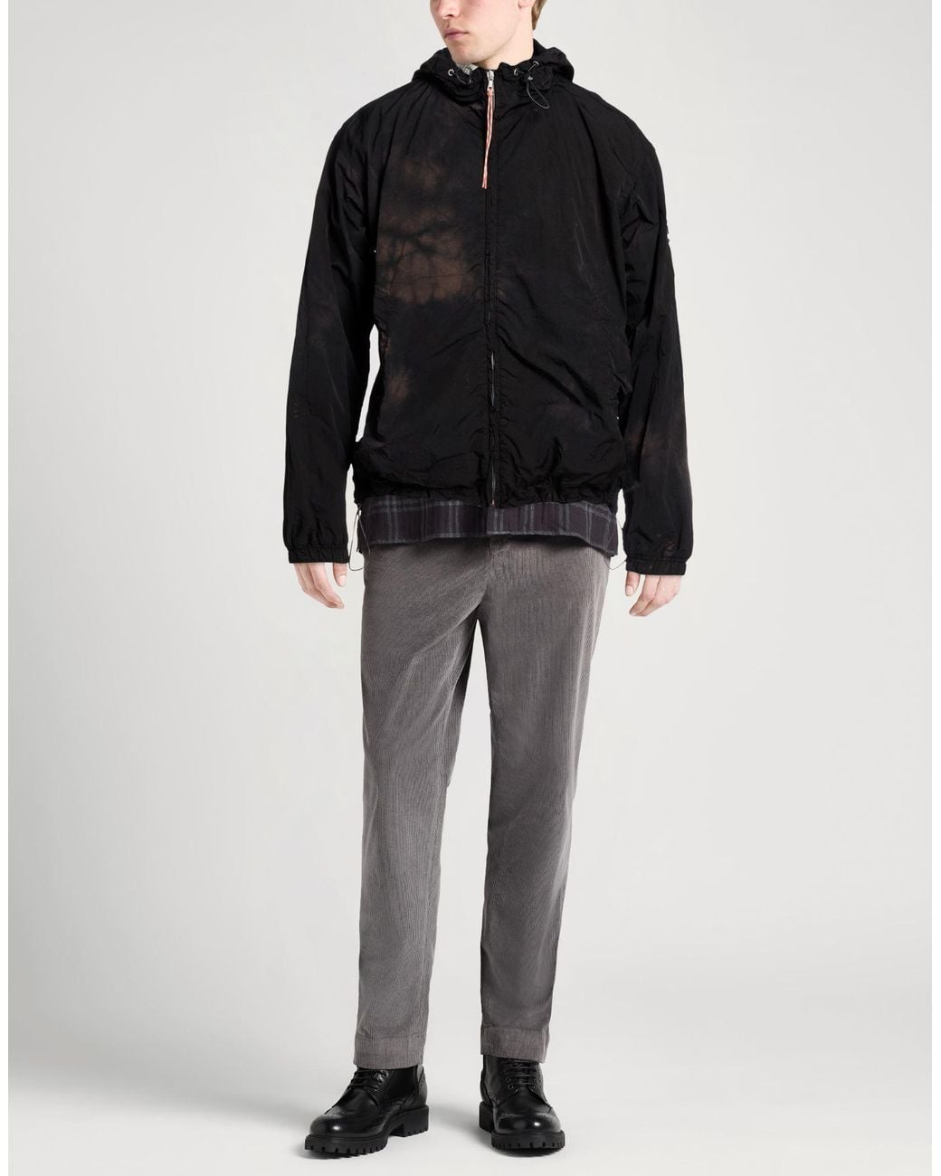 Aries Black Jacket Polyamide for men