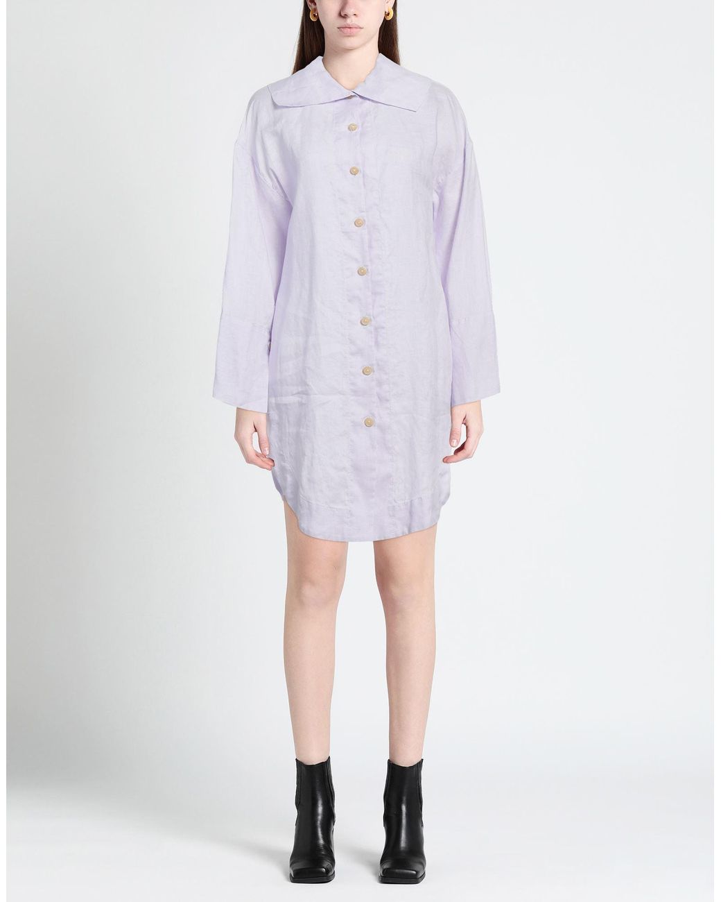 Erika Cavallini Semi Couture White Mini Dress