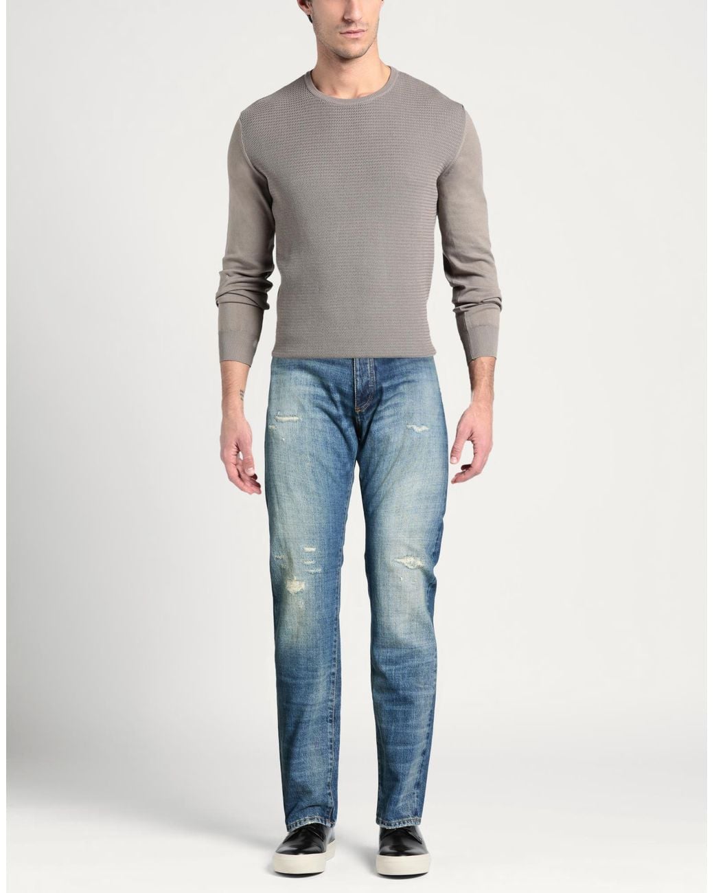 THE BIG WHITE BLUE Blue Jeans for men