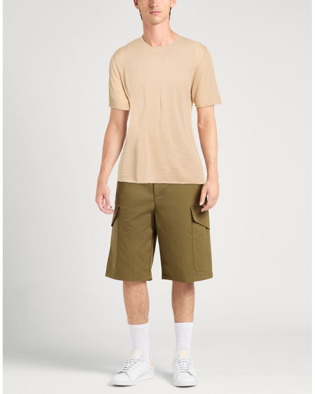 Alpha Studio Pullover in Natural für Herren