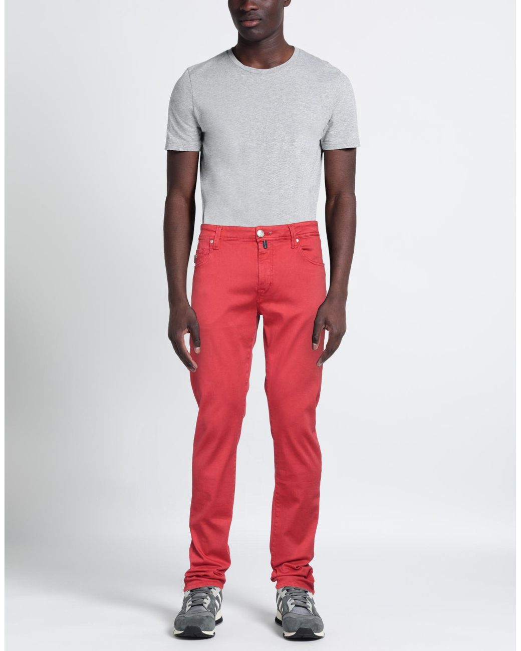 Tramarossa Red Jeans for men
