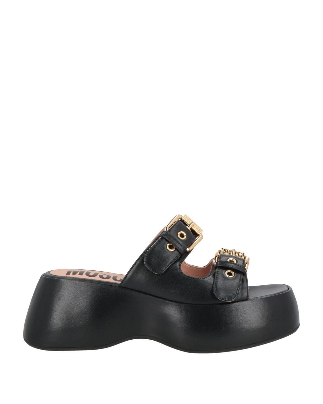 Moschino Black Sandale