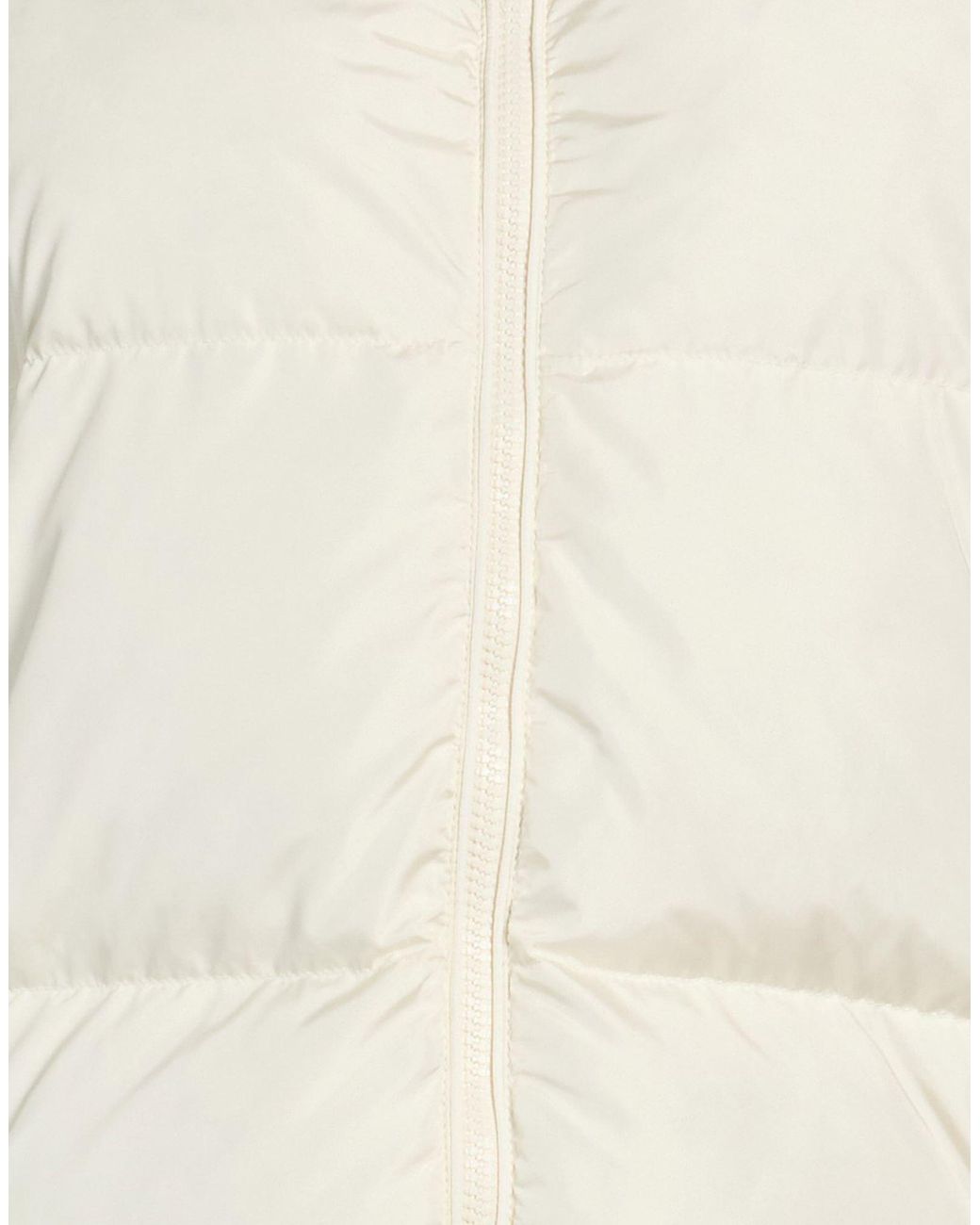 Versace Natural Ivory Puffer Polyamide