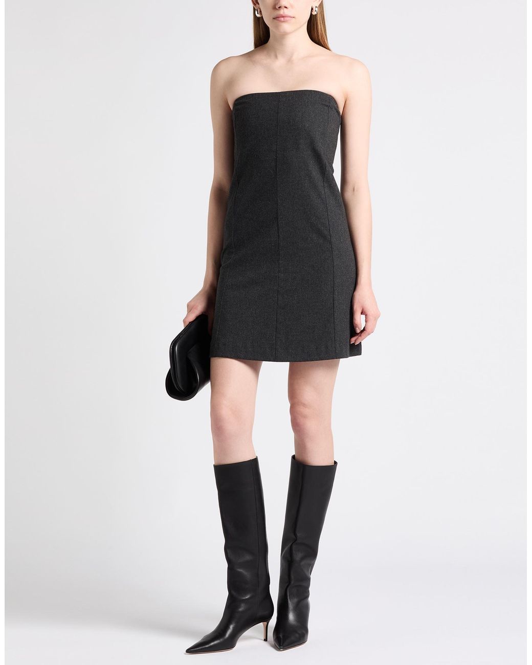 Alysi Black Mini Dress