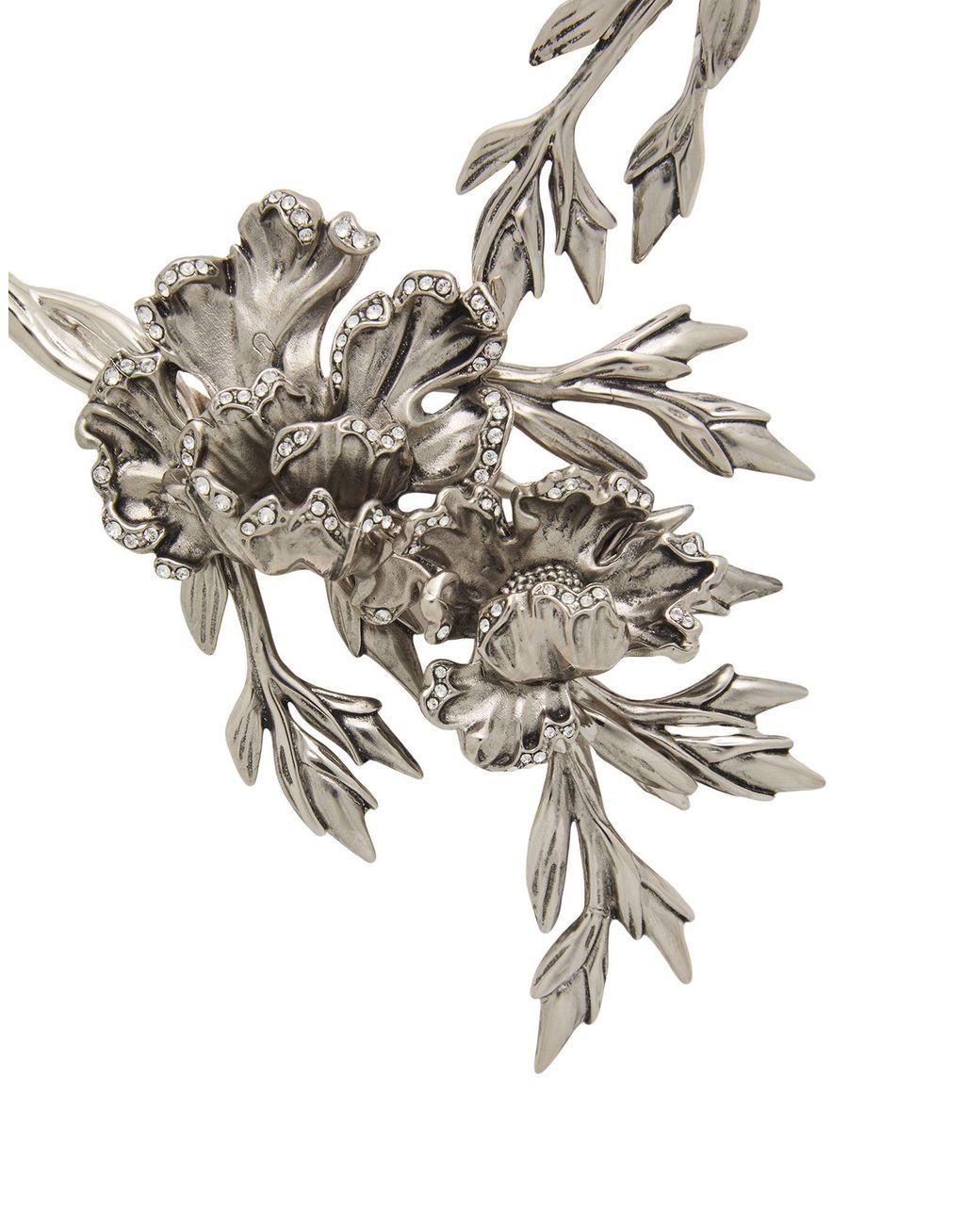 Collar Alberta Ferretti de color Metallic