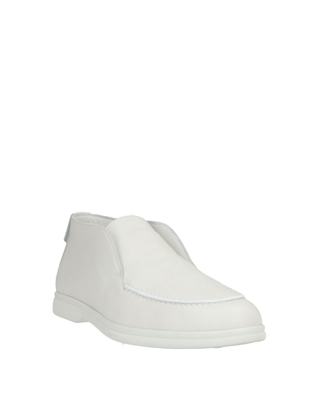 Loriblu White Loafers Leather
