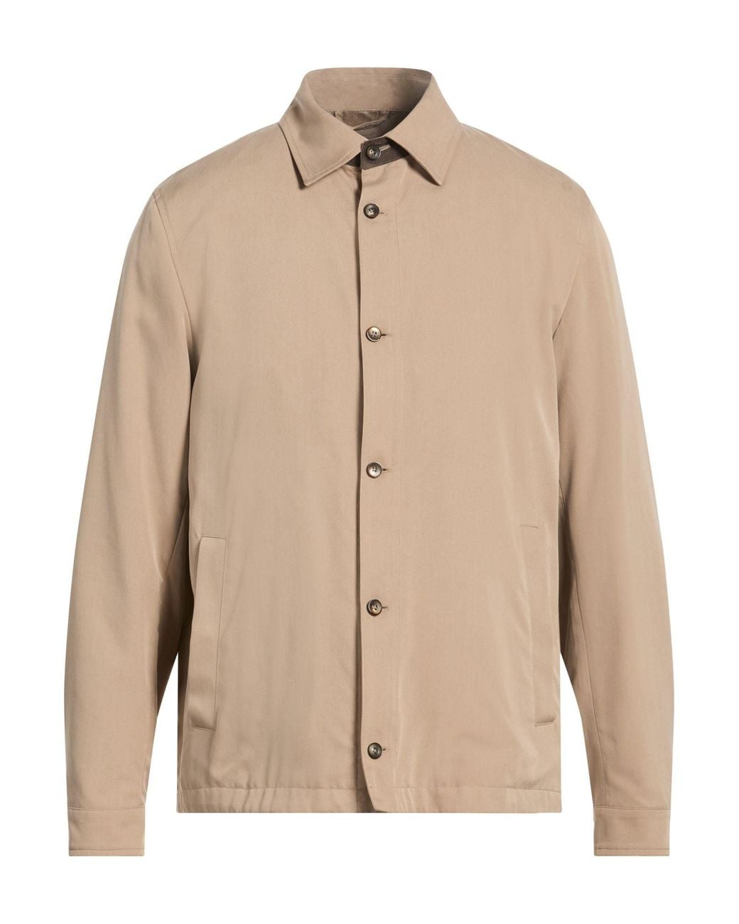 Herno Natural Sand Jacket Polyester for men