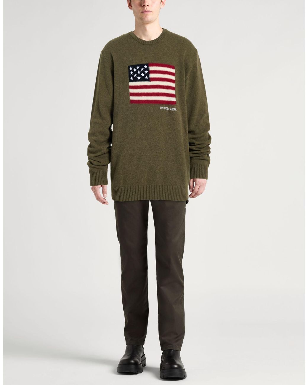 Pullover di U.S. POLO ASSN. in Green da Uomo