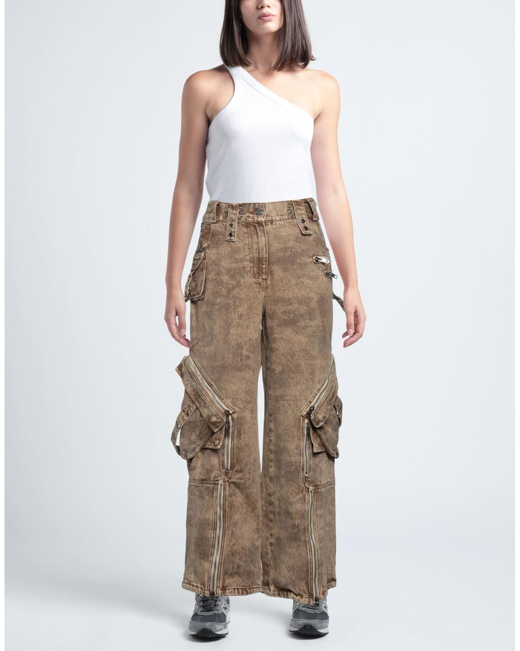 NO/FAITH STUDIOS Natural Jeans Cotton