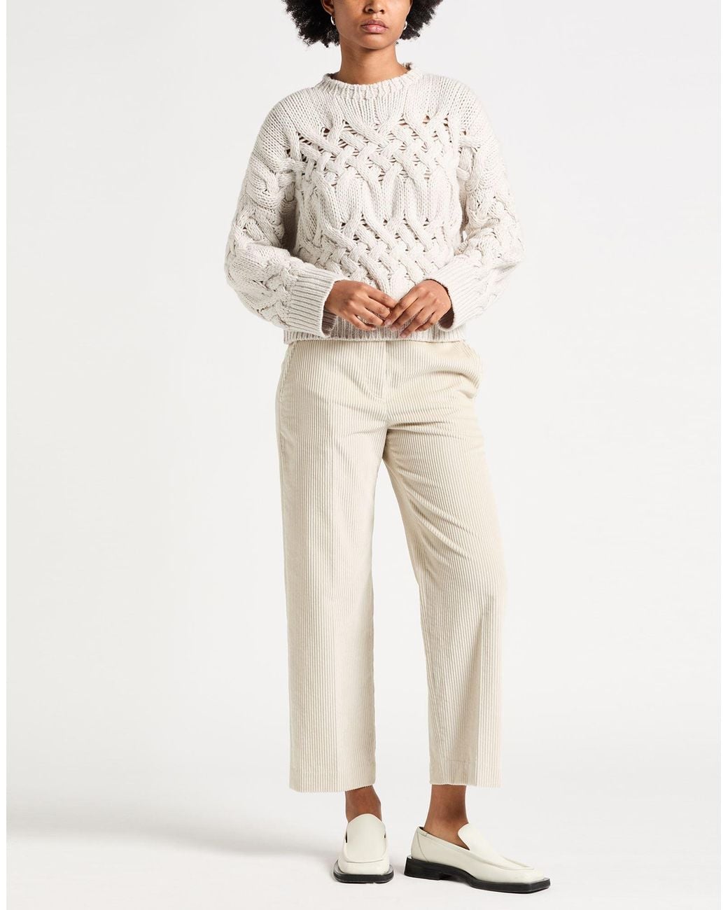 Brunello Cucinelli Natural Sweater Cashmere