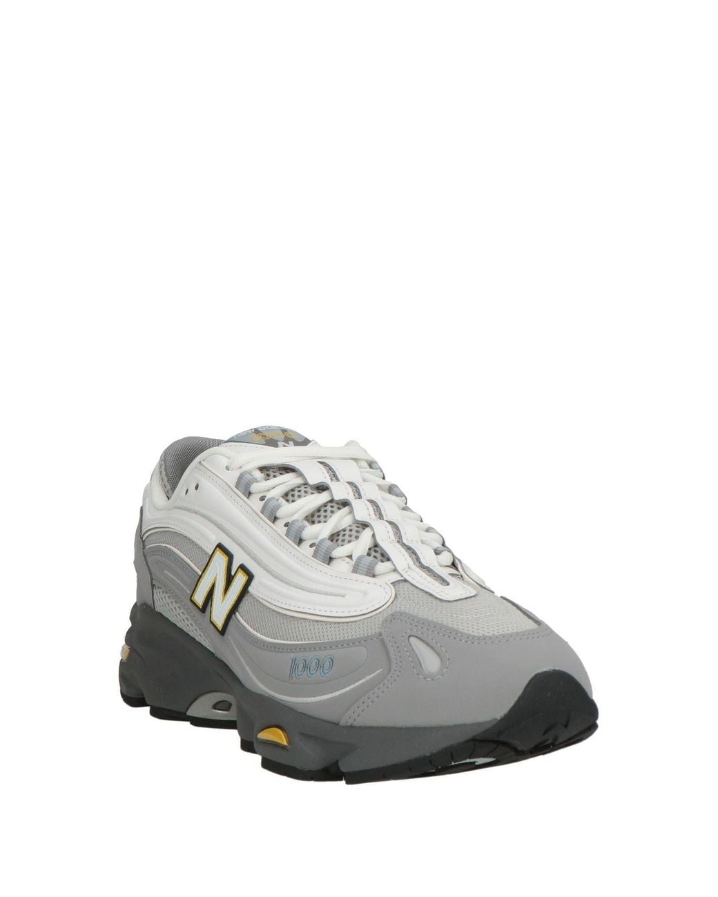 New Balance Gray 1000 Sneakers Synthetic Material, Textile Fibers for men