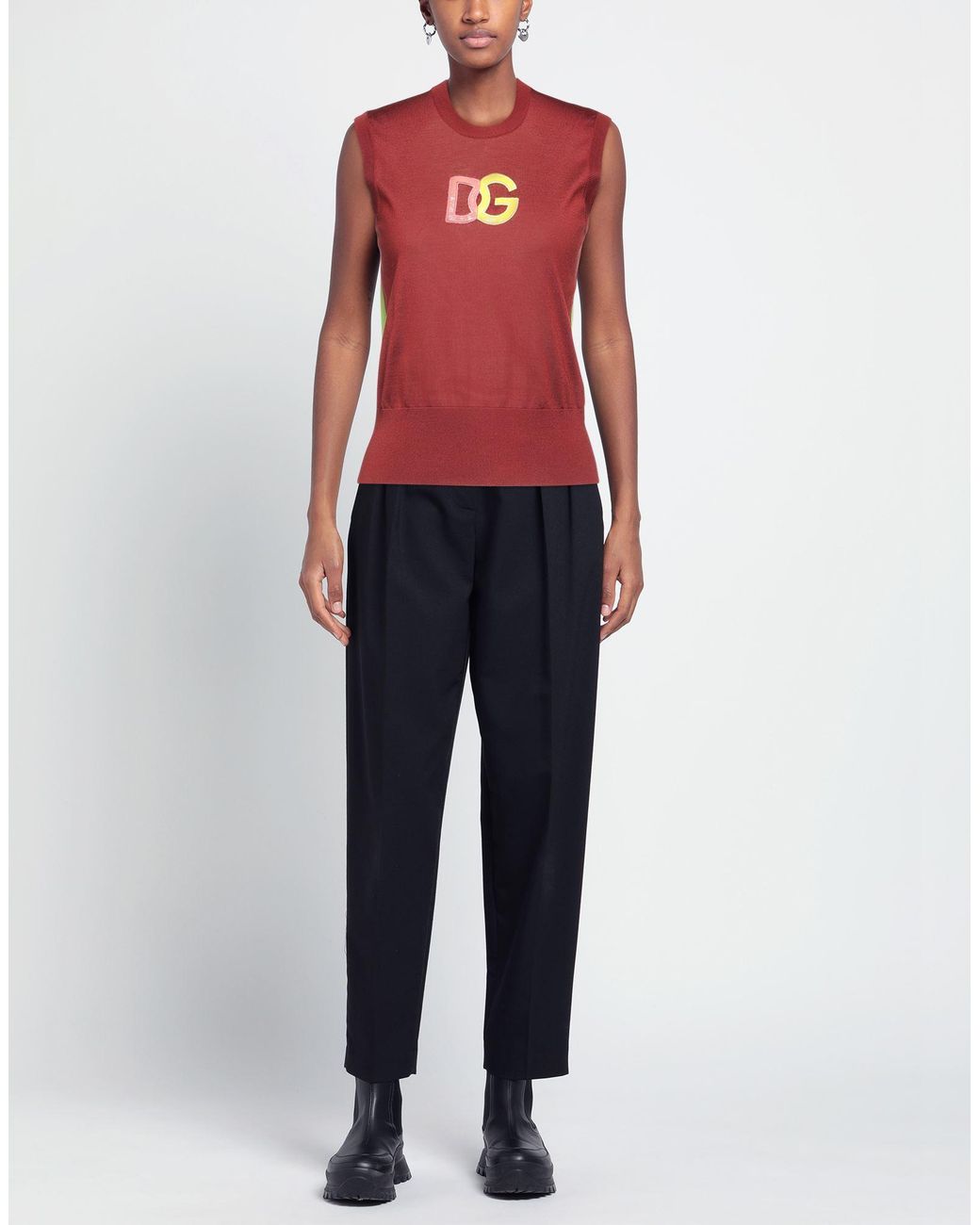Dolce & Gabbana Red Sweater