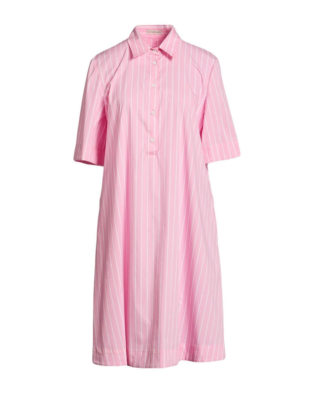 Camicettasnob Pink Midi Dress