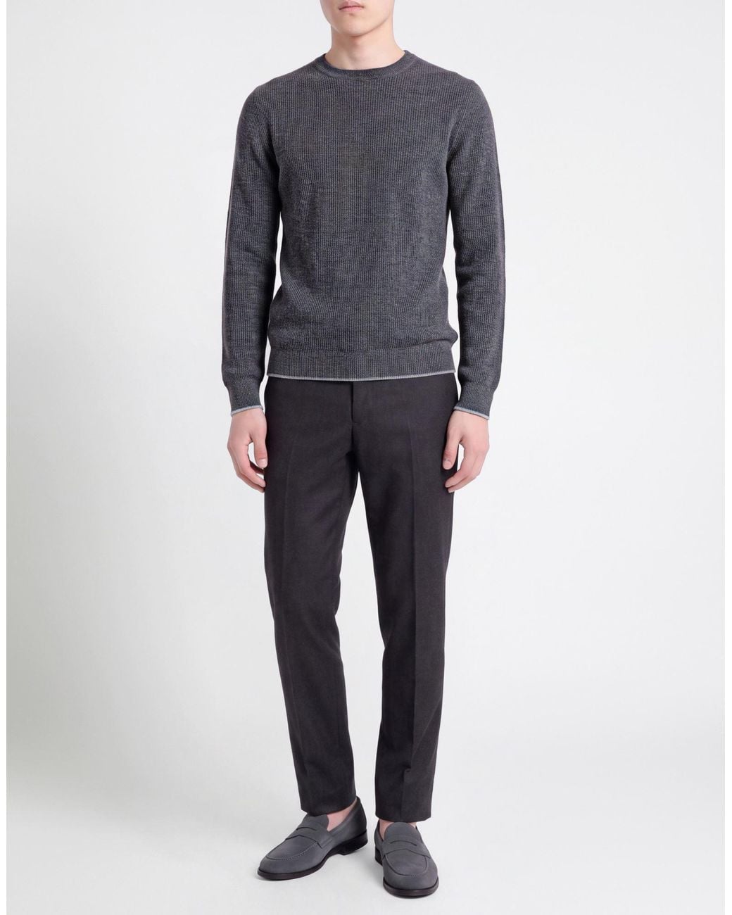Fedeli Blue Jumper for men
