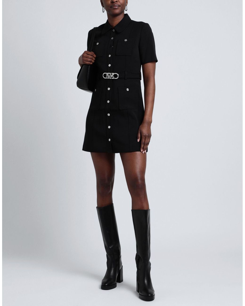 MICHAEL Michael Kors Black Mini Dress